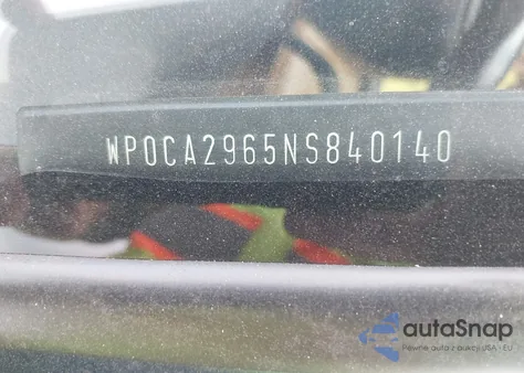 1992 Porsche 968 from USA, damaged, VIN WP0CA2965NS840140